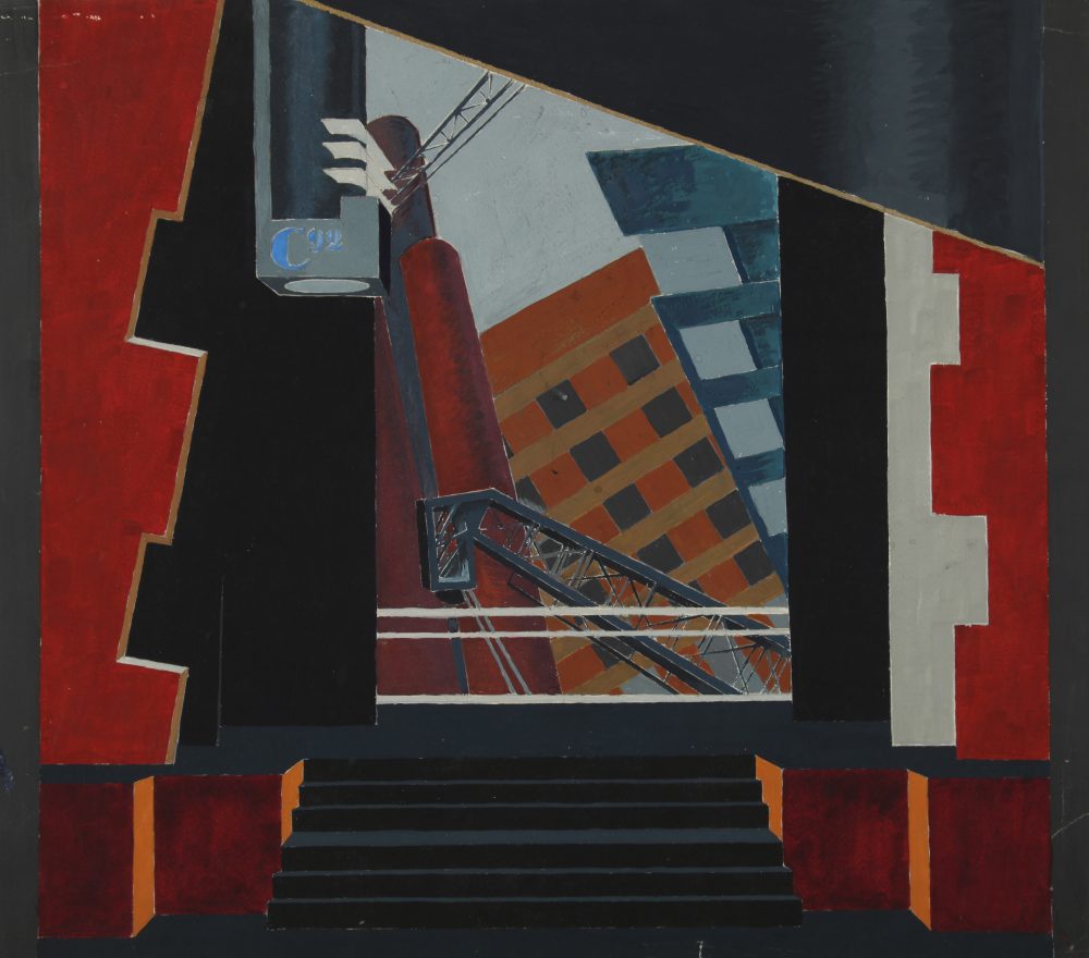 Valstybės teatras, eskizai, scenovaizdis, Liudas Truikys